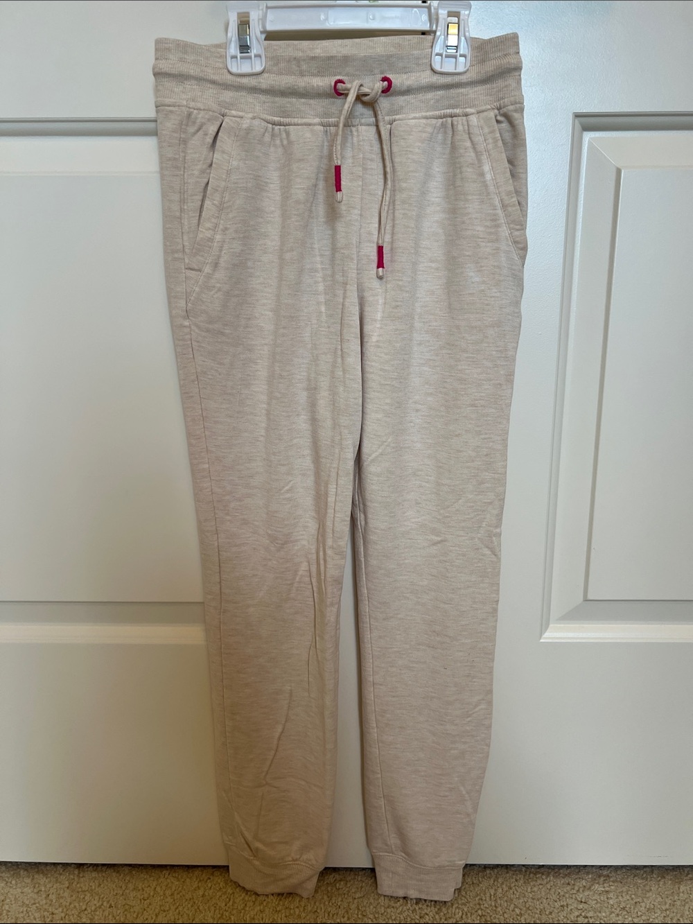 Vineyard Vines Girls Drawstring Jogger Pants - Oatmeal